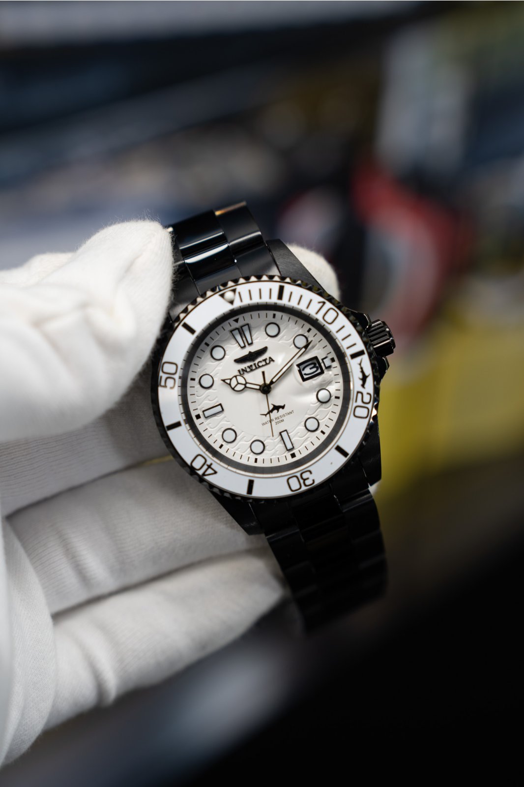 Invicta Pro Diver 50974 Ceas pentru Bărbați - Mecanism Quartz - Oțel Inoxidabil cu Cadran Alb - 42 mm