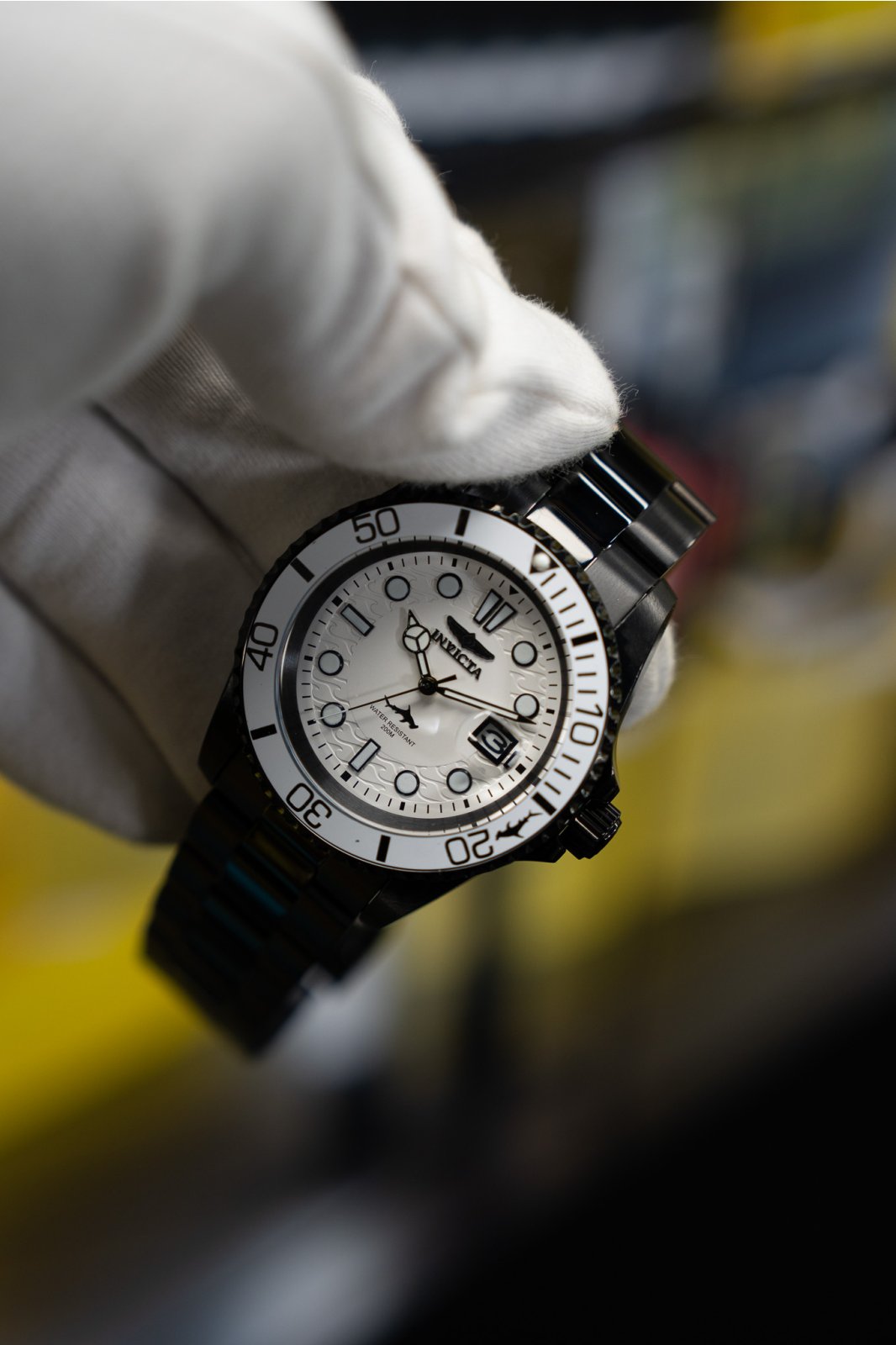 Invicta Pro Diver 50974 Ceas pentru Bărbați - Mecanism Quartz - Oțel Inoxidabil cu Cadran Alb - 42 mm