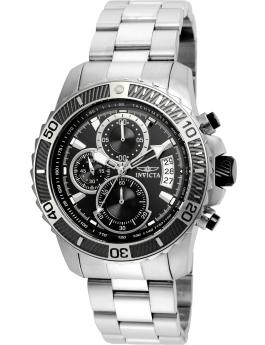 Invicta Pro Diver - SCUBA 22412 Men's Watch - Quartz Movement - Stainless Steel with Black Dial - 45 mm