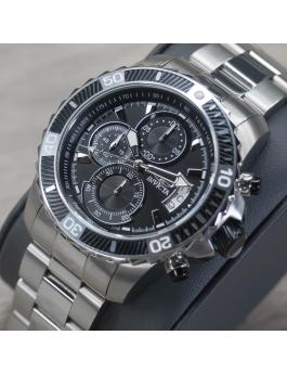 Invicta Pro Diver - SCUBA 22412 Men's Watch - Quartz Movement - Stainless Steel with Black Dial - 45 mm