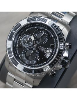 Invicta Pro Diver - SCUBA 22412 Men's Watch - Quartz Movement - Stainless Steel with Black Dial - 45 mm