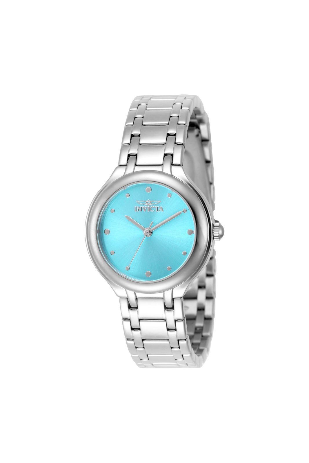 Invicta Wildflower 50608 Reloj para mujer - Movimiento de cuarzo - Acero inoxidable con esfera azul - 32 mm