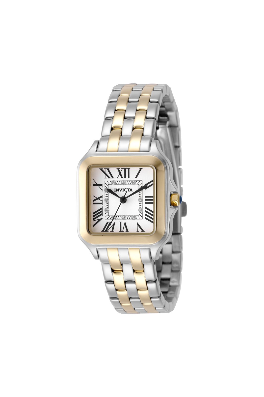 Invicta Angel 50612 Reloj para mujer - Movimiento de cuarzo - Acero inoxidable con esfera plateada - 28 mm