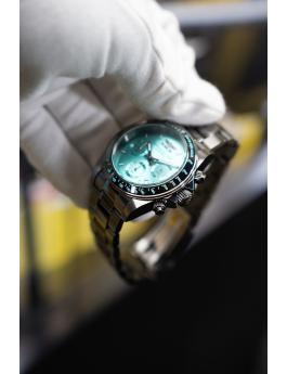 Invicta Speedway 50820 Moška ura - Quartz mehanizem - Nerjaveče jeklo z modrim številčnico - 39 mm