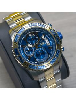 Invicta Pro Diver - SCUBA 22415 Men's Watch - Quartz Movement - Stainless Steel with Blue Dial - 45 mm