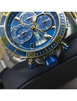 Invicta Pro Diver - SCUBA 22415 Men's Watch - Quartz Movement - Stainless Steel with Blue Dial - 45 mm