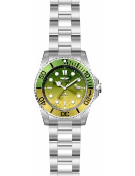 Invicta Pro Diver 50896 Men's Watch - Quartz Movement - Stainless Steel with Yellow Dial - 42 mm