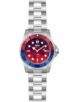Invicta Pro Diver 50902 Men's Watch - Quartz Movement - Stainless Steel with Red Dial - 42 mm