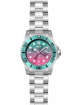 Invicta Pro Diver 50904 Men's Watch - Quartz Movement - Stainless Steel with Pink Dial - 42 mm