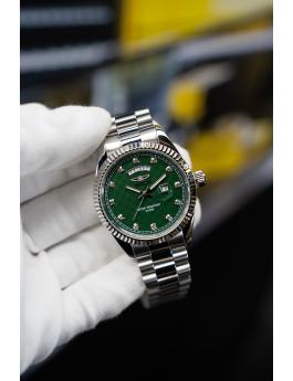Invicta Specialty 51044 Ceas pentru bărbați - Mecanism Quartz - Oțel inoxidabil cu cadran verde - 43 mm