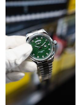 Invicta Specialty 51044 Ceas pentru bărbați - Mecanism Quartz - Oțel inoxidabil cu cadran verde - 43 mm
