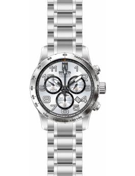 Invicta Jason Taylor 51259 Reloj de hombre - Movimiento de cuarzo - Acero inoxidable con esfera plateada - 48 mm