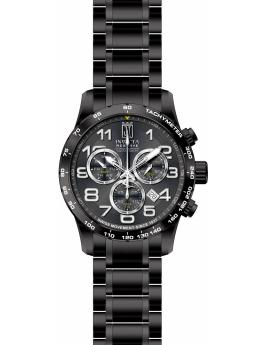 Invicta Jason Taylor 51264 Reloj de hombre - Movimiento de cuarzo - Acero inoxidable con esfera negra - 48 mm