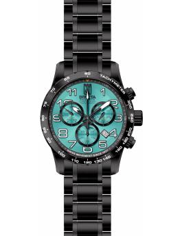 Invicta Jason Taylor 51265 Reloj de hombre - Movimiento de cuarzo - Acero inoxidable con esfera azul - 48 mm