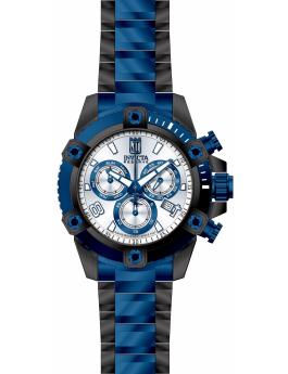 Invicta Jason Taylor 51277 Reloj de hombre - Movimiento de cuarzo - Acero inoxidable con esfera plateada - 50 mm