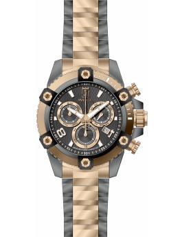 Invicta Jason Taylor 51282 Reloj de hombre - Movimiento de cuarzo - Acero inoxidable con esfera gris - 50 mm