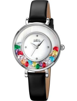 Invicta Celestial 70345 Reloj de mujer - Movimiento de cuarzo - Metal con esfera plateada - 33 mm