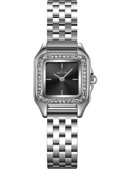 Invicta Celestial 70355 Reloj de mujer - Movimiento de cuarzo - Metal con esfera negra - 24 mm