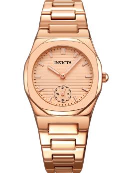 Invicta Celestial 70407 Reloj de mujer - Movimiento de cuarzo - Metal con esfera color oro rosa - 32 mm