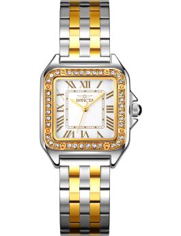Invicta Celestial 70432 Reloj de mujer - Movimiento de cuarzo - Metal con esfera blanca - 29 mm