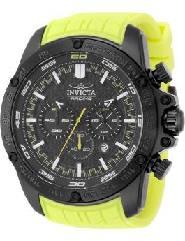 Invicta Speedway 50314 Reloj para Hombre - Movimiento de Cuarzo - Acero Inoxidable con Esfera Negra - 52 mm