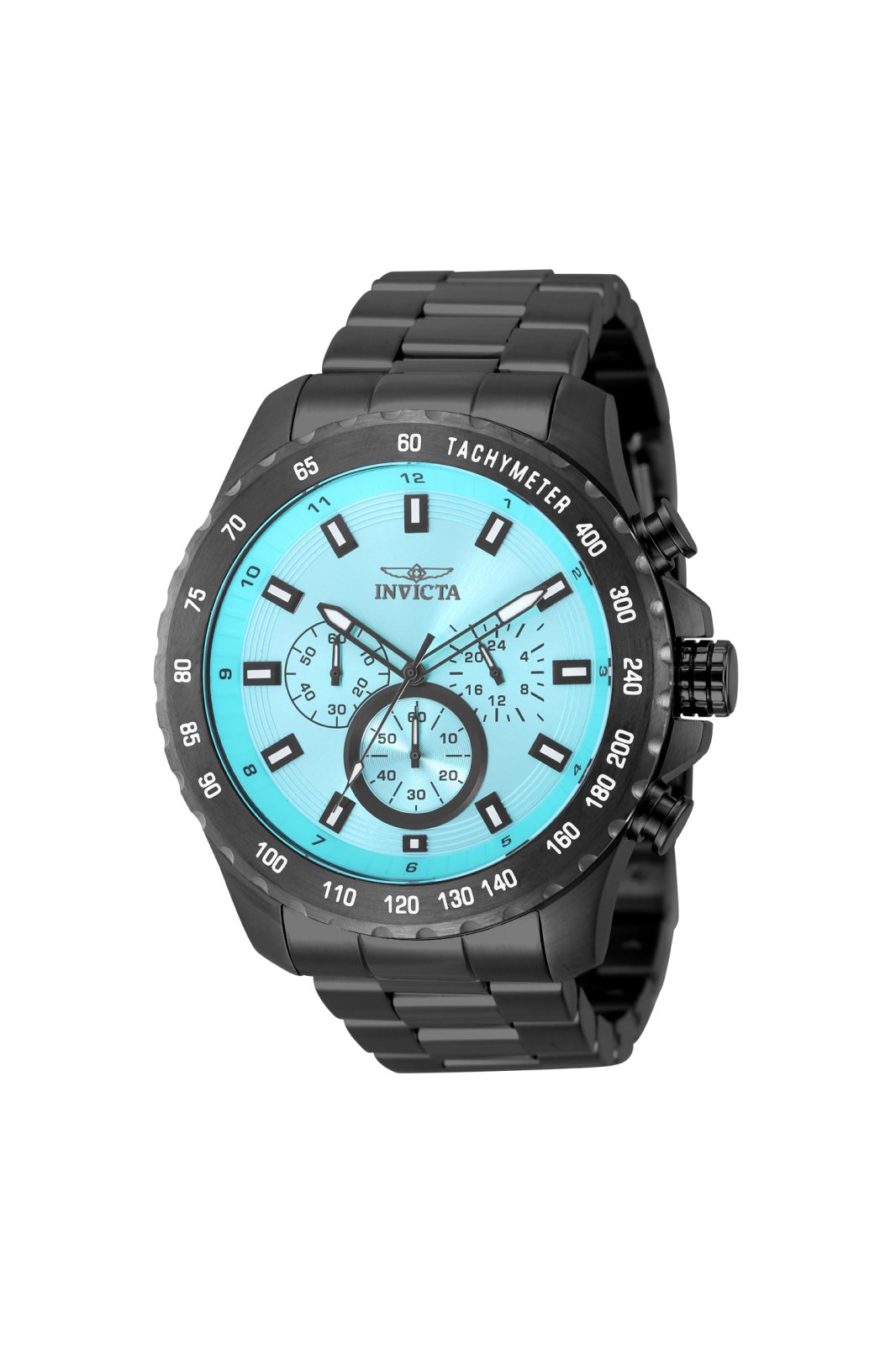 Invicta Speedway 50563 Reloj para Hombre - Movimiento de Cuarzo - Acero Inoxidable con Esfera Azul - 48 mm