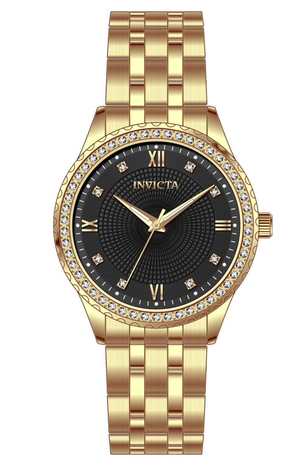 Invicta Specialty 69215 Reloj de Hombre - Movimiento de Cuarzo - Metal con Esfera Negra - 40 mm