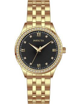 Invicta Specialty 69215 Reloj de Hombre - Movimiento de Cuarzo - Metal con Esfera Negra - 40 mm