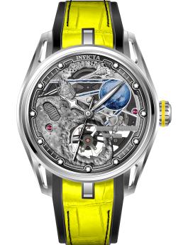 Invicta Celestial 70088 Reloj para Hombre - Movimiento Automático - Acero Inoxidable con Esfera Gris - 44 mm