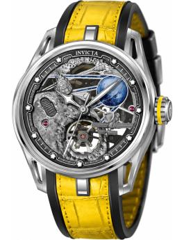 Invicta Celestial 70088 Férfi óra - Automata szerkezet - Rozsdamentes acél szürke számlappal - 44 mm