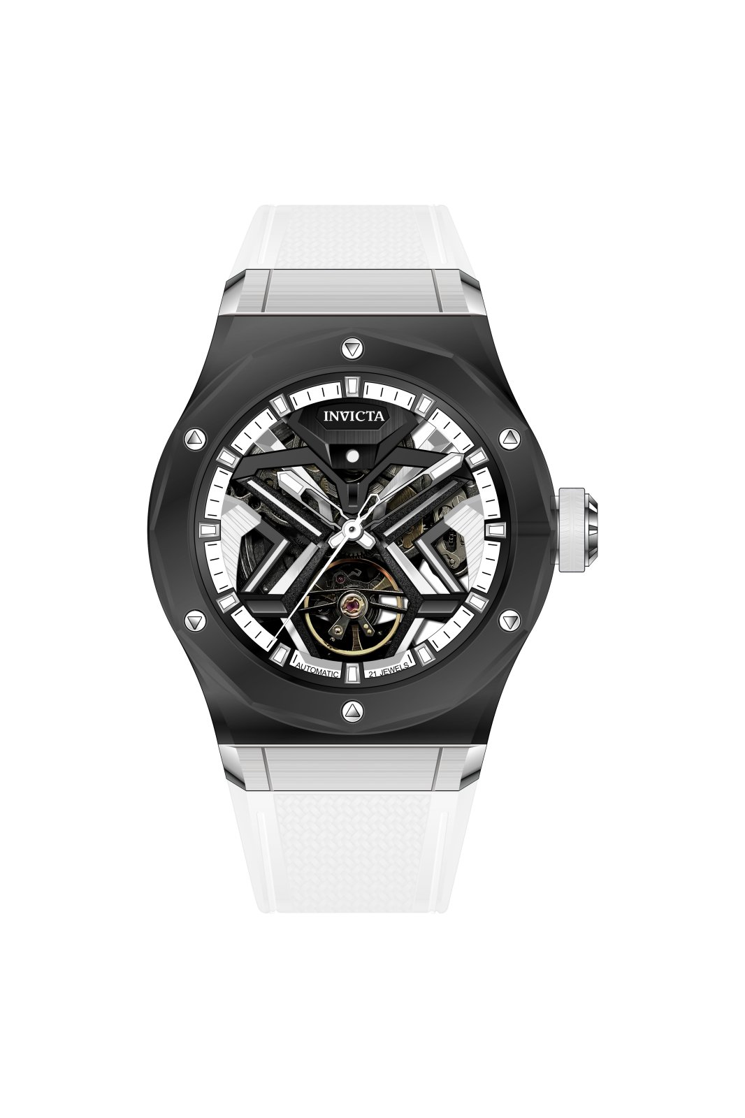 Invicta Celestial 70111 Reloj para Hombre - Movimiento Automático - Cristal K9 con Esfera Negra - 45 mm