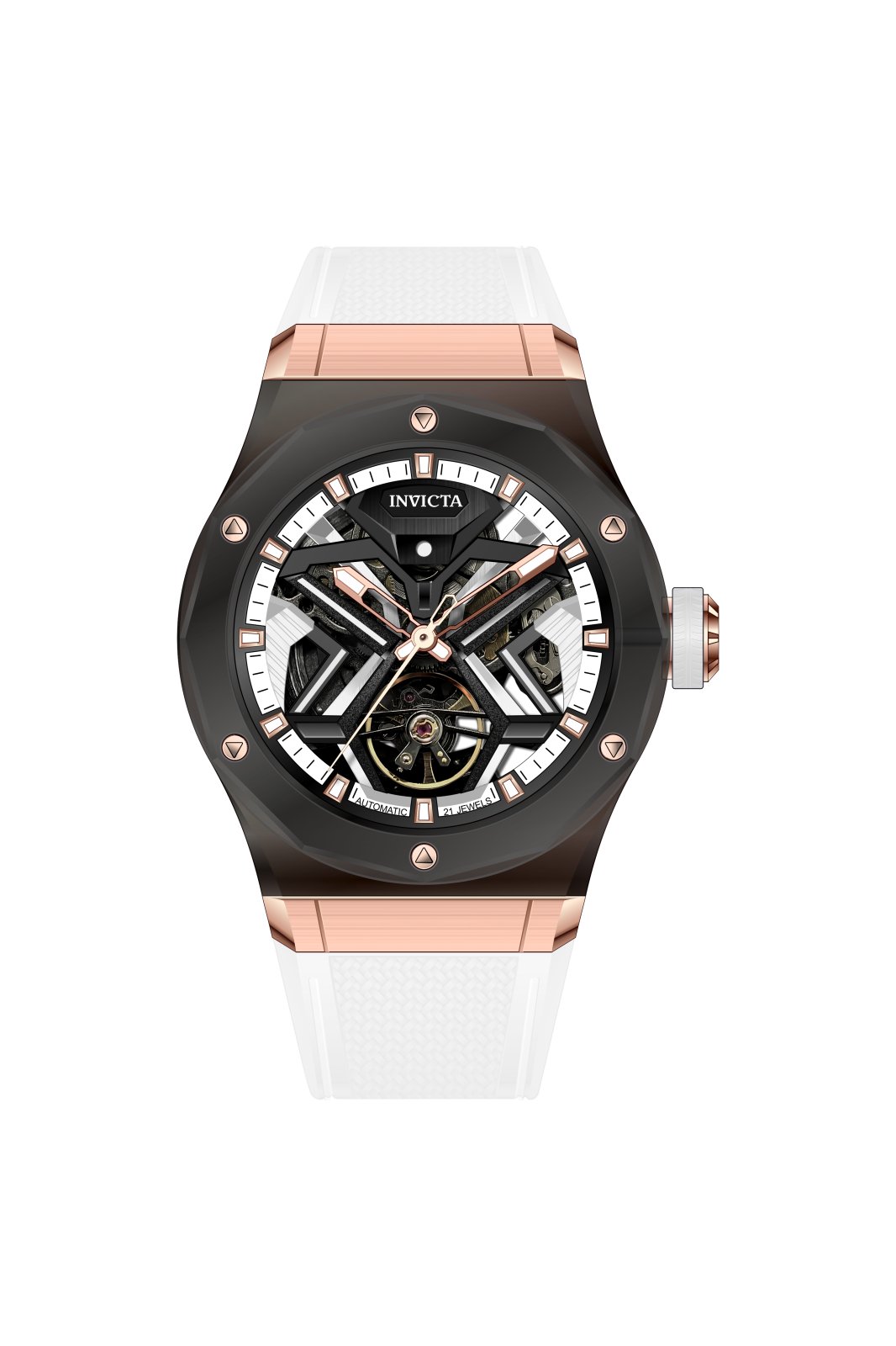 Invicta Celestial 70112 Reloj para Hombre - Movimiento Automático - Cristal K9 con Esfera Negra - 45 mm