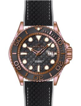 Invicta Grand Diver 51090 Reloj de Hombre - Movimiento de Cuarzo - Acero Inoxidable con Esfera Negra - 48 mm