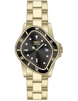 Invicta Artist 51004 Men's Watch - Quartz Movement - Stainless Steel with Black Dial - 40 mm