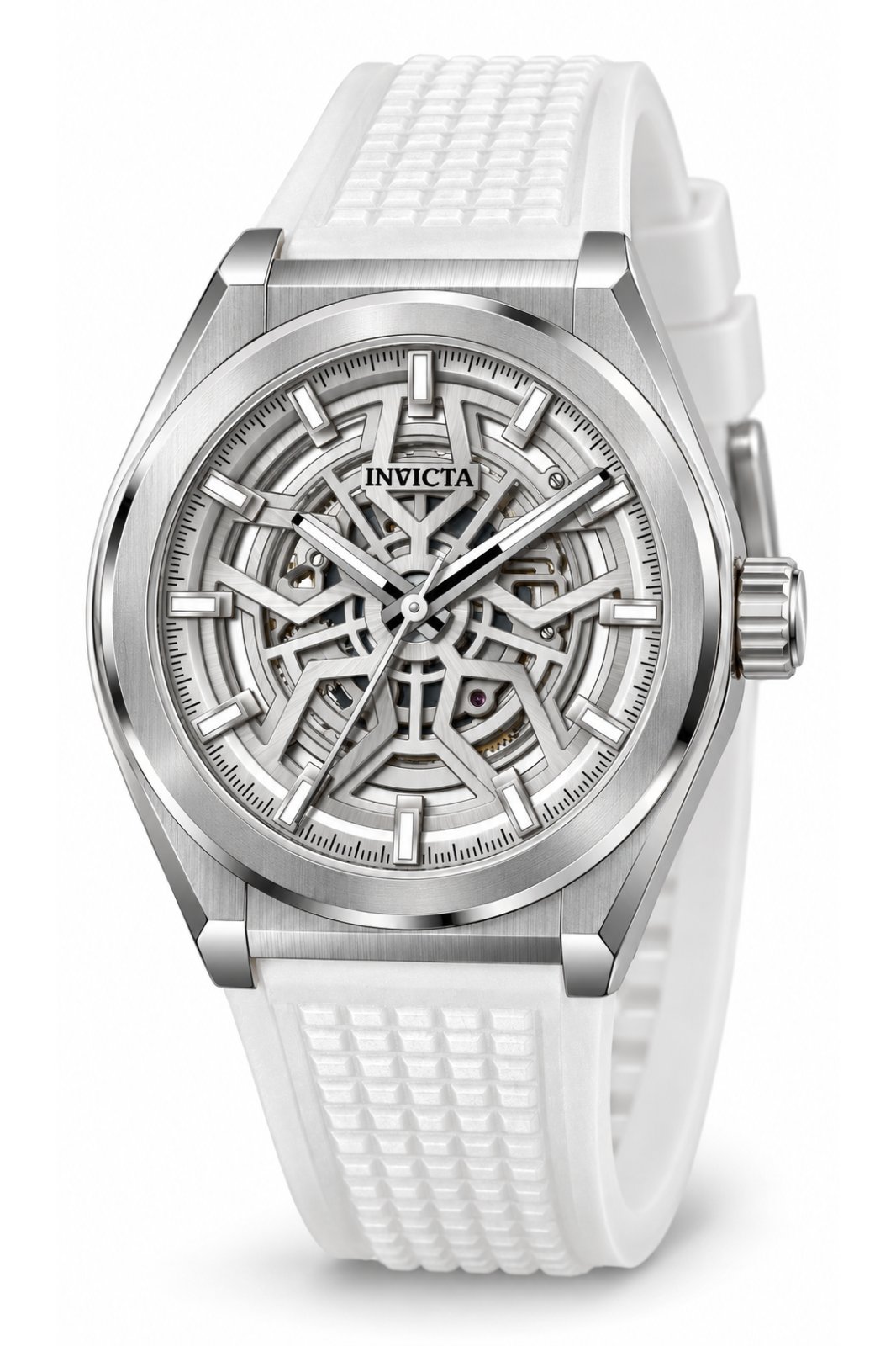 Invicta Speedway 70054 Ceas de bărbați - Mecanism Quartz - Metal cu Cadran Argintiu - 46 mm
