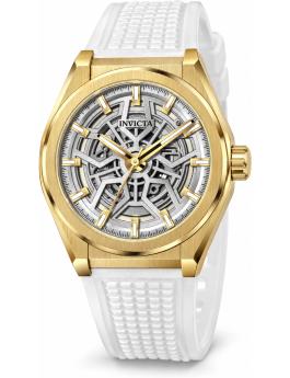 Invicta Speedway 70055 Reloj de Hombre - Movimiento de Cuarzo - Metal con Esfera Plateada - 46 mm