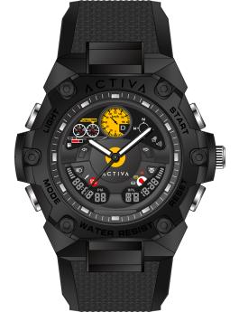 Activa Digital ACW8092-001 Men's Watch - Digital Movement - Metal with Black Dial - 55 mm