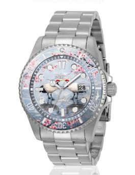Invicta Pro Diver 51063 Men's Watch - Quartz Movement - Stainless Steel with Blue Dial - 43 mm - Summerville
