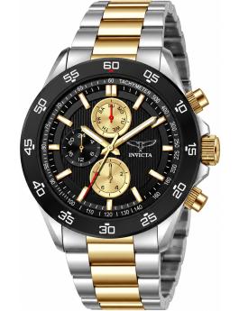 Invicta S1 Rally 69983 Pánské hodinky - Quartz strojek - Kov s černým ciferníkem - 43 mm
