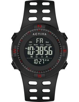 Activa Digital ACW1915MC-006 Men's Watch - Digital Movement - Abs with Black Dial - 50 mm