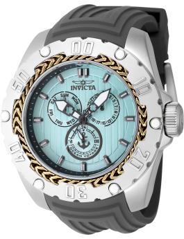 Invicta Ocean Voyage 48025 Men's Watch - Quartz Movement - Stainless Steel with Blue Dial - 51 mm