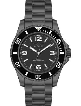 Invicta Specialty 69711 Reloj de Hombre - Movimiento de Cuarzo - Acero con Esfera Negra - 40 mm