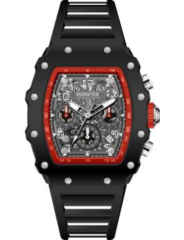 Invicta Racing 69736 Мъжки часовник - Кварцов механизъм - Акрил с сребърен циферблат - 44 mm