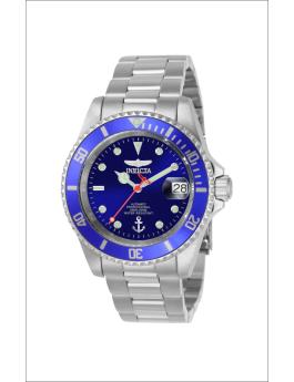 Invicta Ocean Voyage 51362 Herreur - Automatisk urv&aelig;rk - Rustfrit st&aring;l med bl&aring; skive - 40 mm