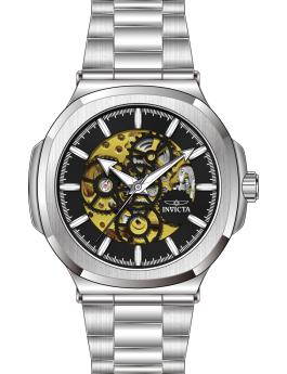 Invicta Objet D Art 70001 Miesten kello - Automaattikoneisto - Teräs mustalla kellotaululla - 43 mm