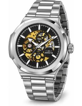 Invicta Objet D Art 70001 Montre Homme - Mouvement Automatique - Acier avec Cadran Noir - 43 mm