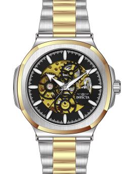 Invicta Objet D Art 70002 Miesten kello - Automaattikoneisto - Teräs mustalla kellotaululla - 43 mm