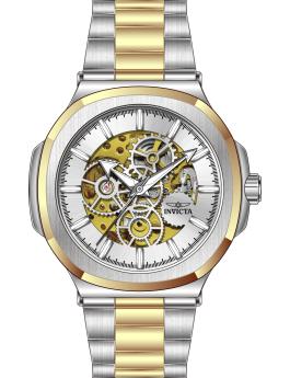 Invicta Objet D Art 70003 Miesten kello - Automaattikoneisto - Teräs hopeanvärisellä kellotaululla - 43 mm