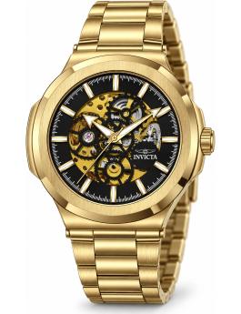 Invicta Objet D Art 70005 Men's Watch - Automatic Movement - Steel with Black Dial - 43 mm