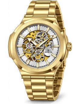 Invicta Objet D Art 70006 Orologio da Uomo - Movimento Automatico - Acciaio con Quadrante Argento - 43 mm